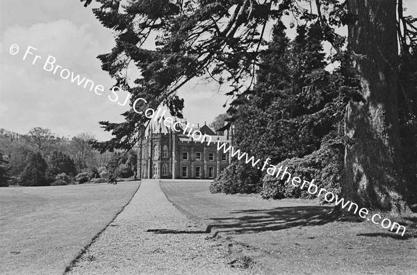 SHELTON ABBEY HOUSE FROM AVENUE E.